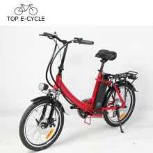 Top E Cycle Electric Bike 20 Inch Foldable Ebike 36V 300W Powerful Motor Electric Folding Bicycle